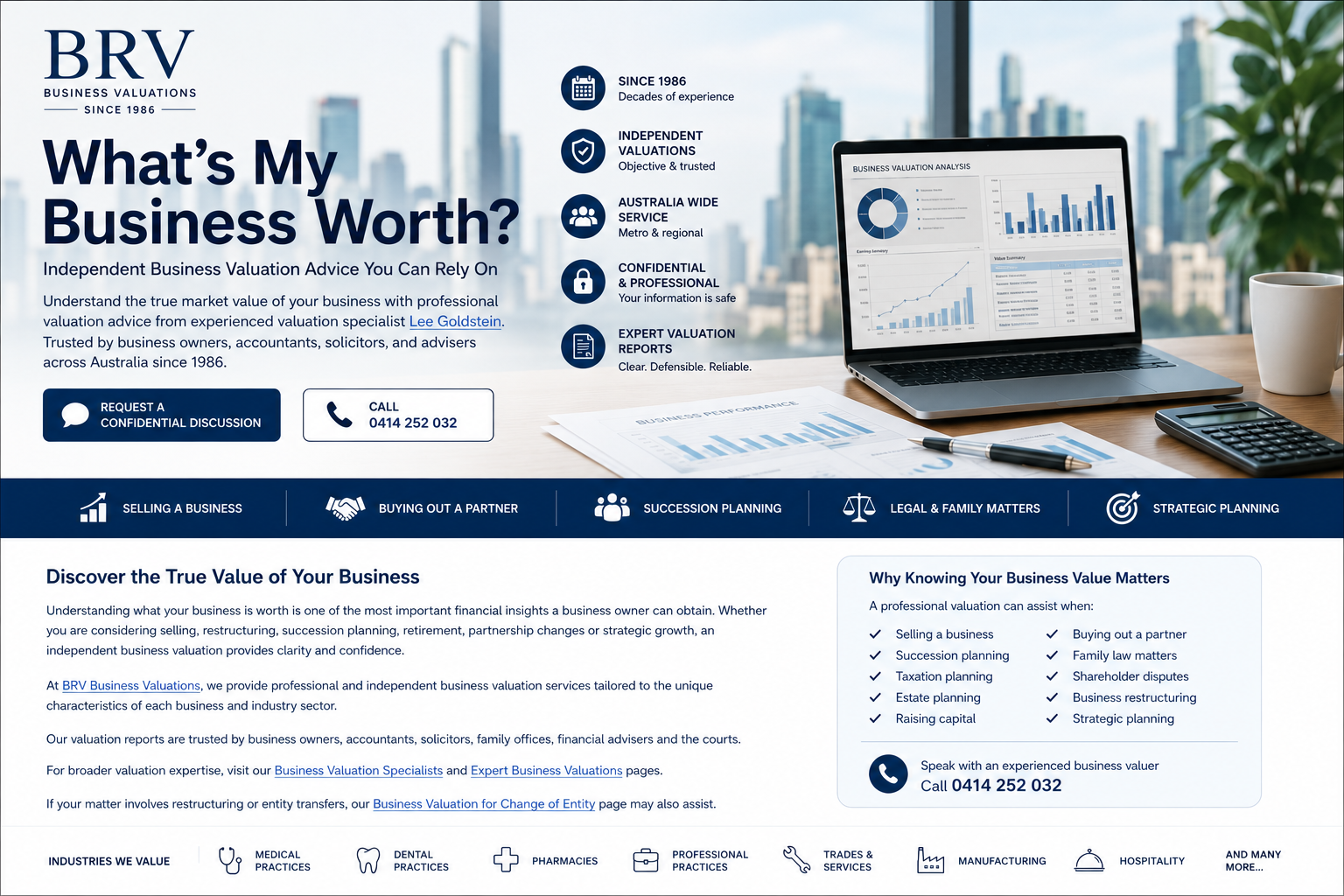 What's My Business Worth