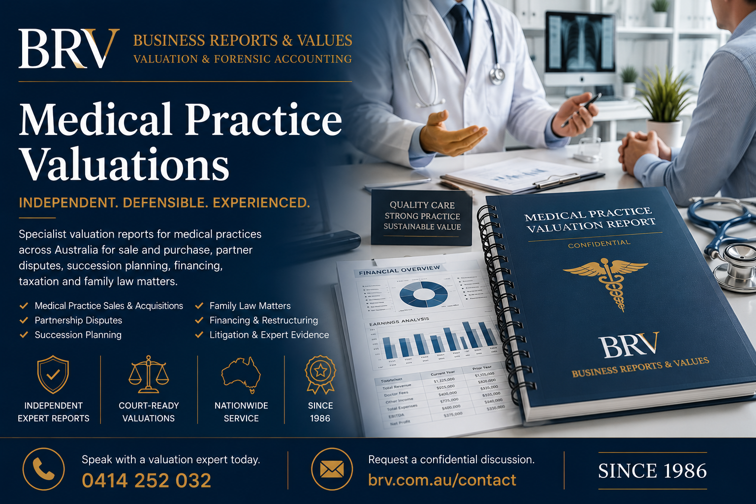 Medical Practice Valuations
